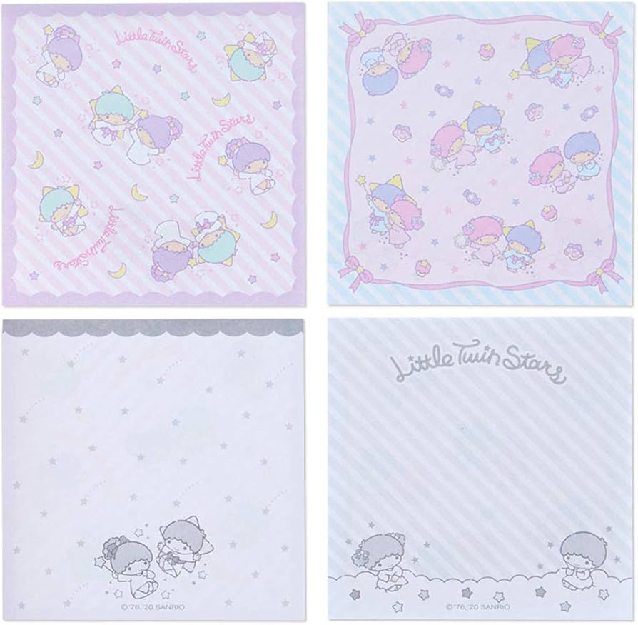 サンリオ リトルツインスターズ ケース入りメモ Amazon.co.jp: サンリオ(SANRIO) リトルツインスターズ スクエアケース